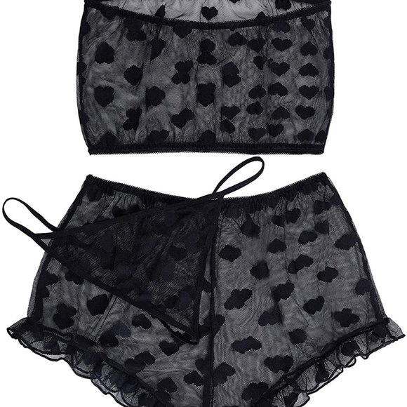 Boutique 9 | Intimates & Sleepwear | Womens Lingerie Set Stretchy Lace ...